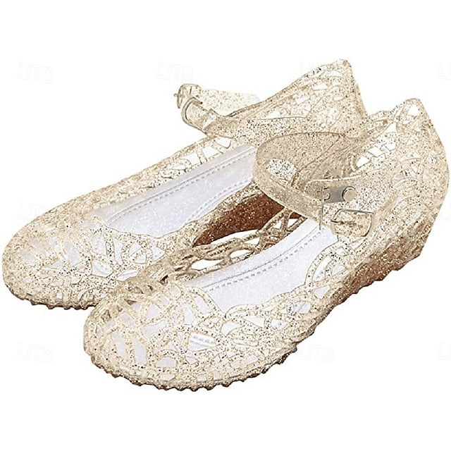 Masquerade Christmas Princess Cinderella Frozen Shoes Elsa Jelly