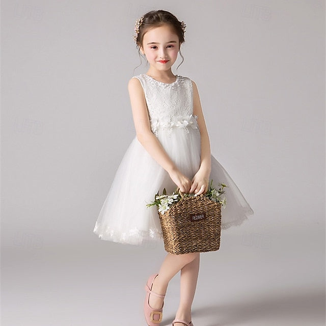 Girl Flower Girls' Dress Princess Kid's