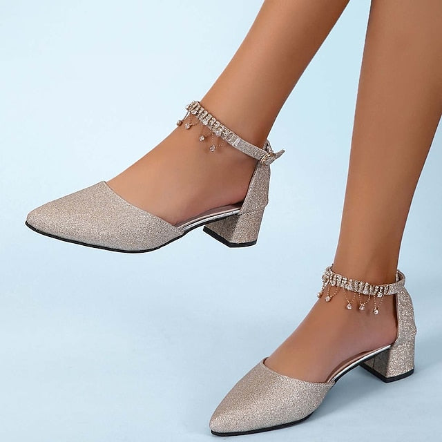 Wedding Shoes Bridesmaid Bridal Elegant Women's Pumps