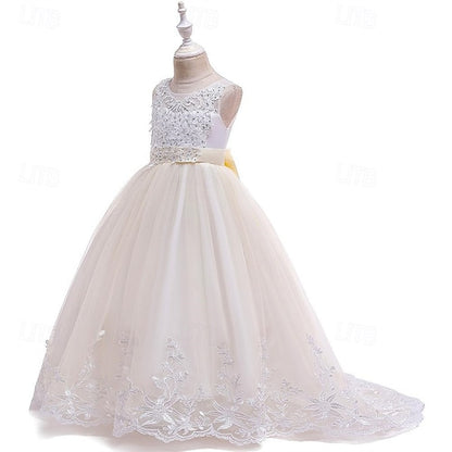 Dress Girls' Kid's Flower Princess Girl