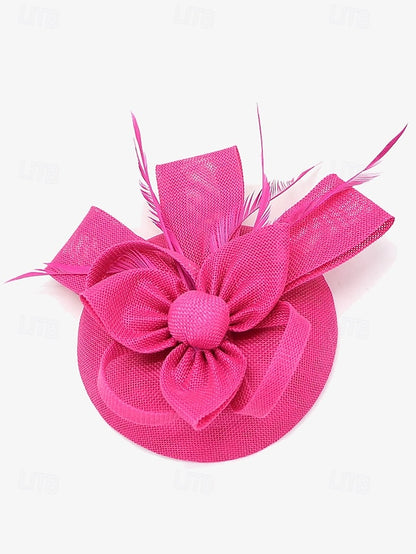 Bow Fascinator Feather Green Women's Hat Accents and with