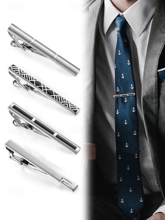 Slim Men's Clip - Tie Metal