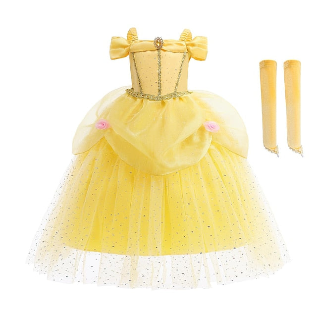 Tulle Princess Girl Dress Belle dress Girls' Flower