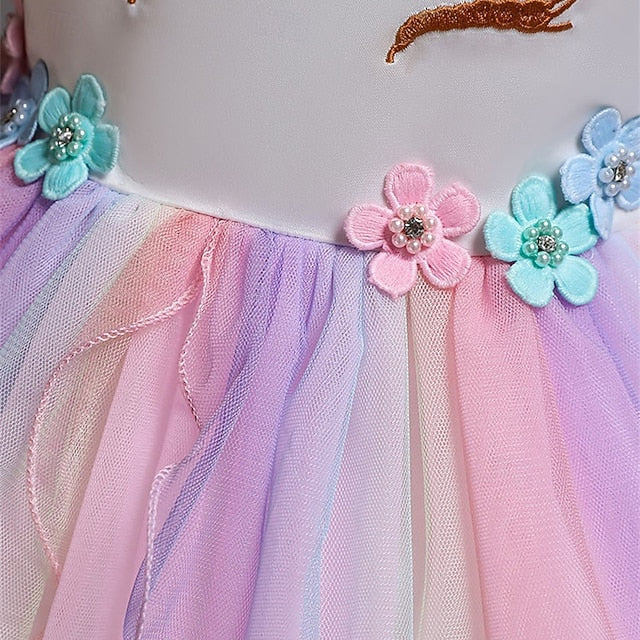 Flower Girls' Princess Kid's Dress Girl