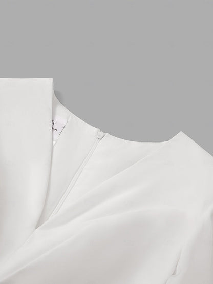 Split Evening Guest High Formal Gown Dress A-Line Wedding Floor