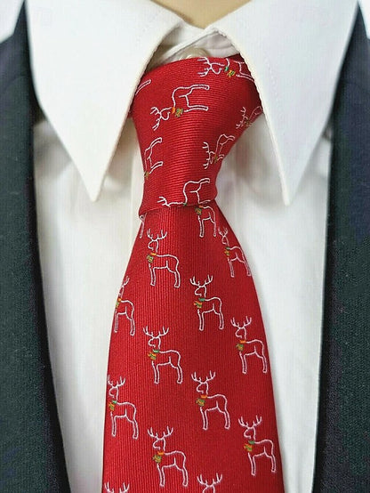 Christmas Men's with Santa Necktie