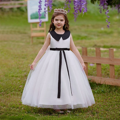 Girls' Color Sleeveless Performance Block Party Dress Kids