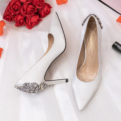 Bridesmaid Wedding Pumps Women's Shoes Dress Bridal Office