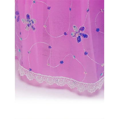 Party Fairytale Rapunzel Girl Theme Princess Sofia Flower Dress