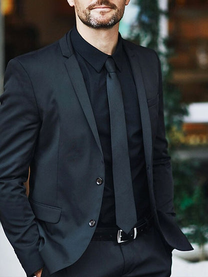 Narrow Zip Stripes - Ties Classic Men's Pre-Tied and