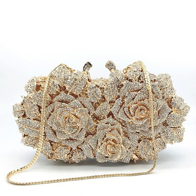 / Women's Bags Clutch Alloy Evening Party Bag