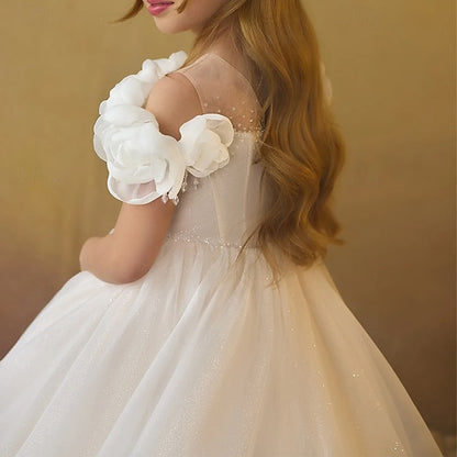Flower Communion Formal Girl Dress Girls' First