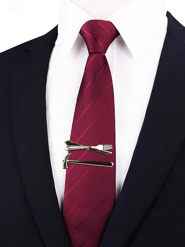 Men's Gold Fork Plated