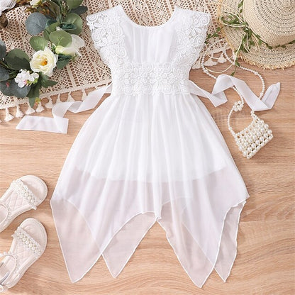 Lace Flower Girl Princess Girls' Kid's Dress