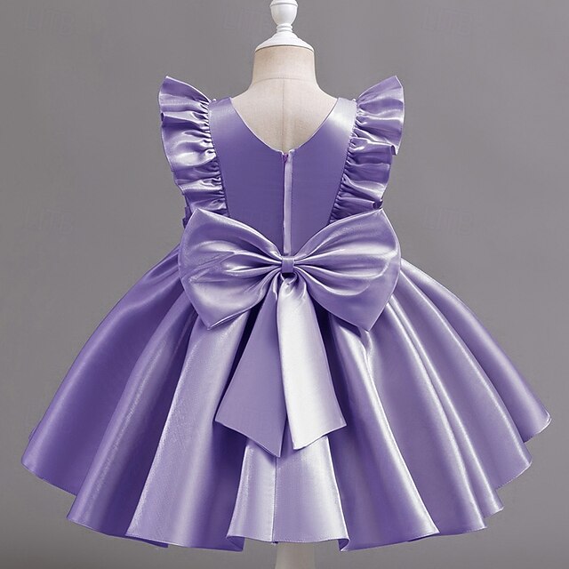 Toddler Party Girls' Floral Wedding Sleeveless Dress