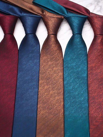 Herringbone – Polyester Tie Christmas Stylish Men's