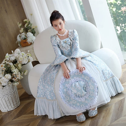 Inspired Dress Masquerade Gothic Vintage Rococo Girl Flower