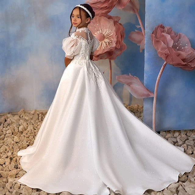 Girls' Party First Communion Flower Girl Dress