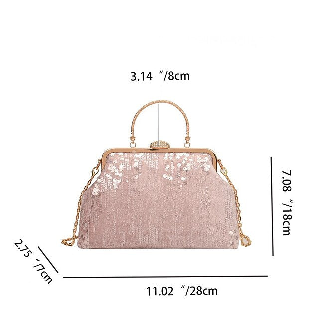 Dome Bag Women's Clutch Handbag Bags Synthetic Party
