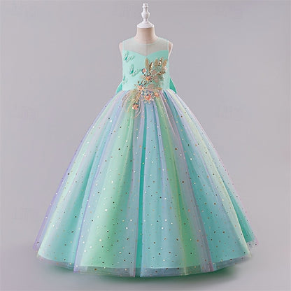 Dress Girls' Princess Flower Kid's Girl