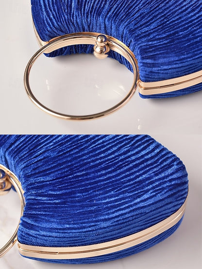 Red Party Christmas Elegant Velvet Women's – Handbag