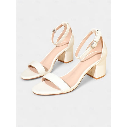 Women's with Ankle Sandals Stylish Block Heel Gold Glitter