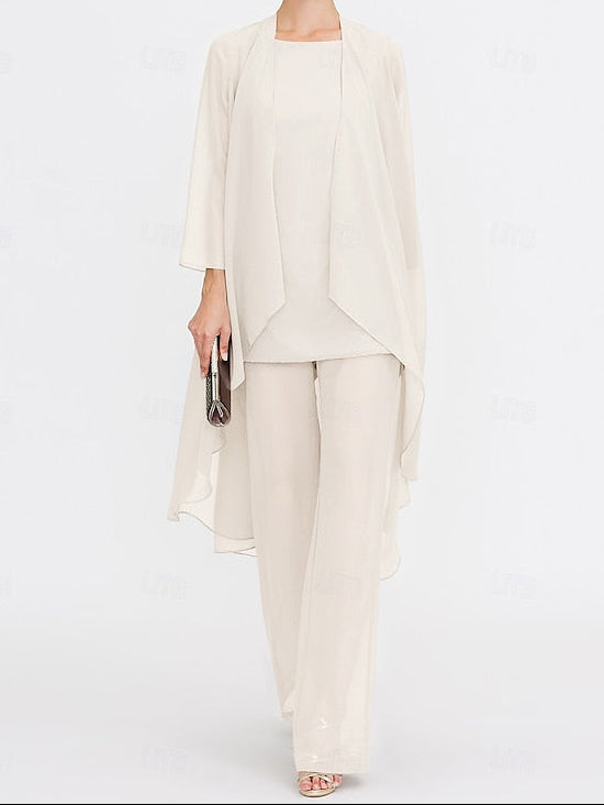 3 Mother Pantsuit of Piece Bride the Wedding Beach