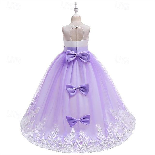 Dress Girls' Kid's Flower Princess Girl