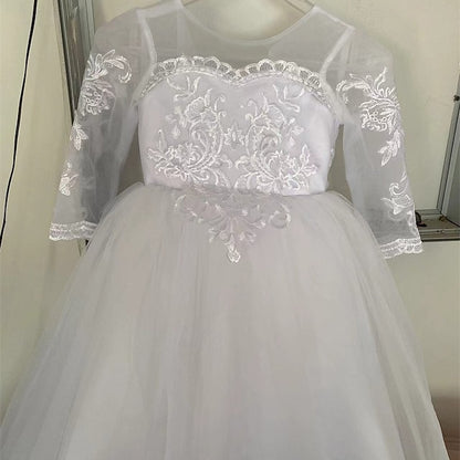 Girl Kid's Princess Flower Girls' Dress