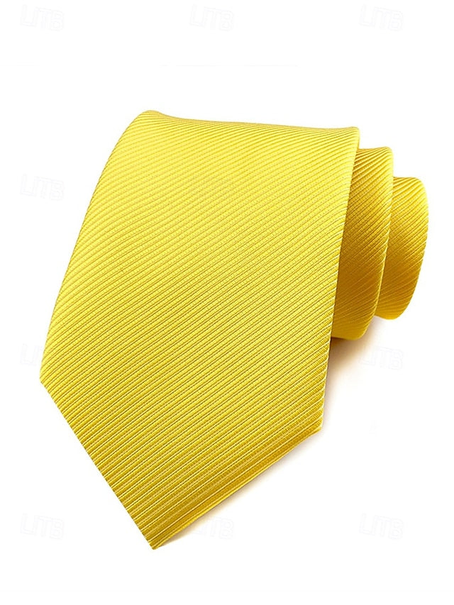 Men's tie satin striped