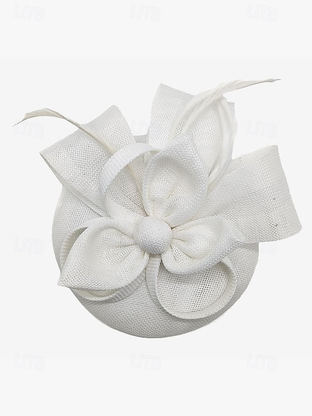 Bow Fascinator Feather Green Women's Hat Accents and with