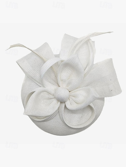 Bow Fascinator Feather Green Women's Hat Accents and with