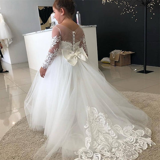 Girl Kid's Princess Flower Girls' Dress