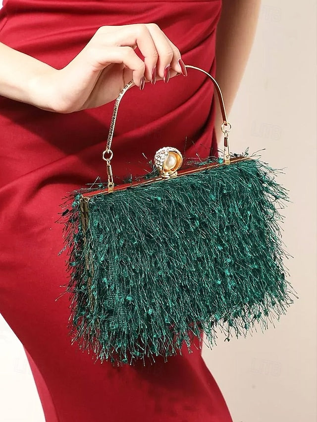 Party Red Women's Christmas Handbag Elegant – Green