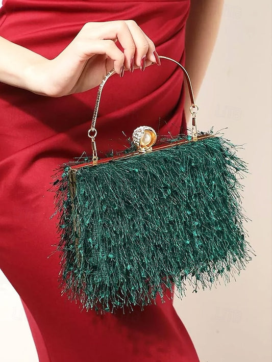 Party Red Women's Christmas Handbag Elegant – Green