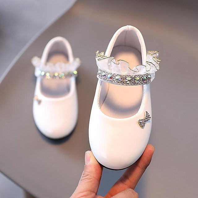 Jane Shoes Daily Flats Lolita Girls' Dress Mary Water PU