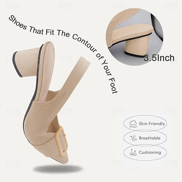 Women's Flyknit Heels Shoes Size Outdoor Plus Wedding