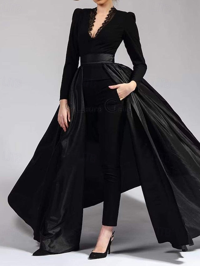 the Pantsuit of Mother / Jumpsuit Detachable Bride