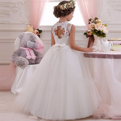 Girl Kid's Flower Girls' Princess Dress