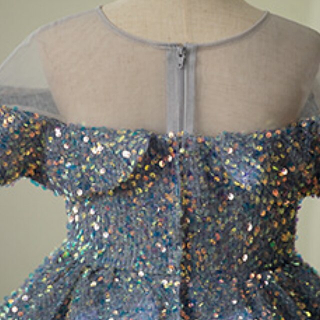 Girls' Dress Flower Gown Girl Evening Party