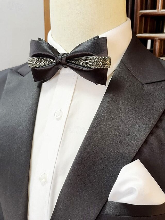 Men's Red Christmas Tie – Bow