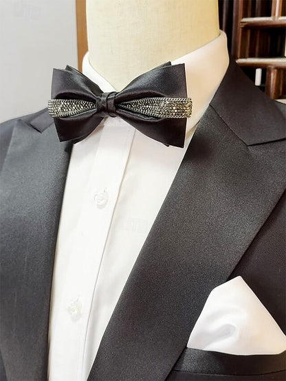 Men's Red Christmas Tie – Bow