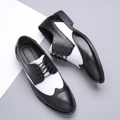 with White Black and Shoes Oxford Brogue Men's