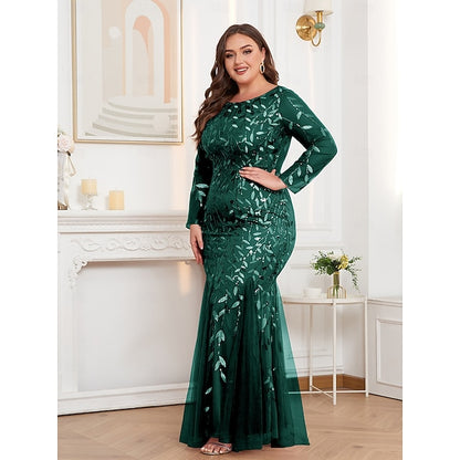 Dress Gown Trumpet Mermaid Evening Floor Formal Sparkle /
