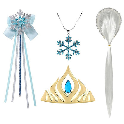 Flower Fairytale Girl Dress Princess Frozen Vacation Elsa