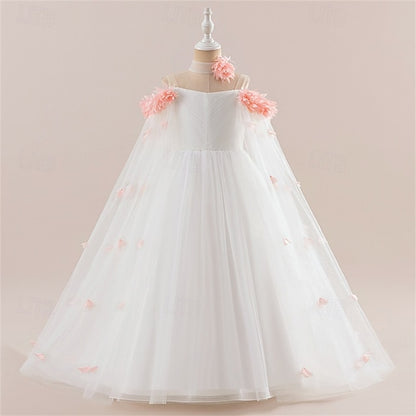 Dress Kid's Girl Flower Princess Girls'