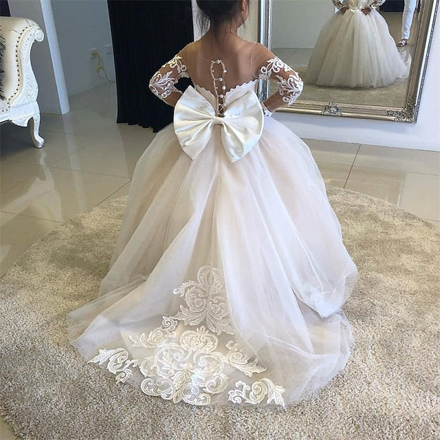 Girl Kid's Princess Flower Girls' Dress
