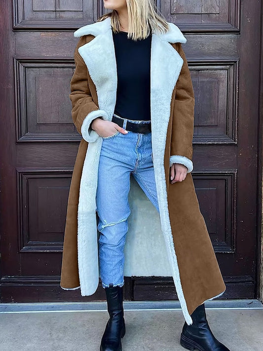 Breathable Jacket Fleece Warm Coat Women's Teddy Pocket