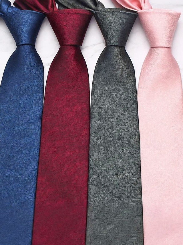 Herringbone – Polyester Tie Christmas Stylish Men's