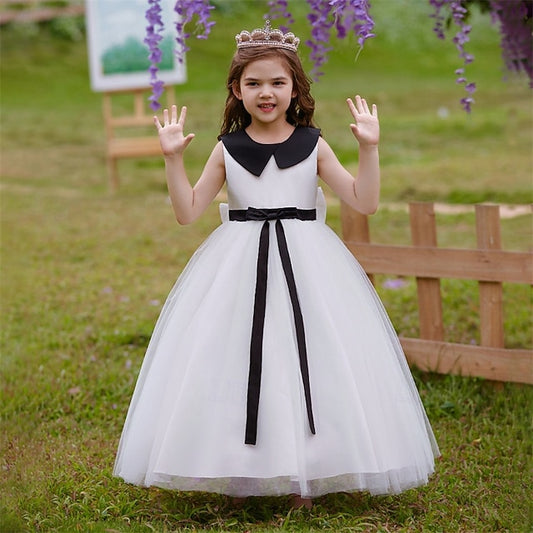 Girls' Color Sleeveless Performance Block Party Dress Kids